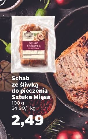 Netto Schab ze śliwką do pieczenia sztuka mięsa netto oferta