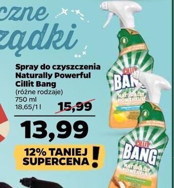 Netto Spray do kuchni cillit bang naturally powerful oferta