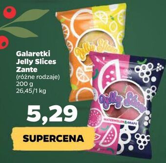 Netto Żelki jelly slices watermelon & grape zante oferta