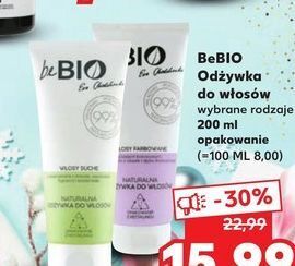 Kaufland Odżywka naturalna do włosów suchych be bio oferta