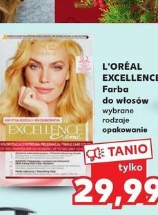 Kaufland Farba do włosów bardzo jasny blond złocisty 9.3 l'oreal excellence creme oferta
