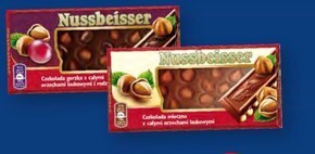 Żabka Nussbeisser czekolada mleczna z całymi migdałami 100 g oferta