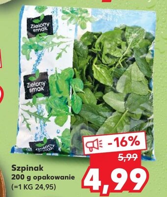 Kaufland Szpinak oferta