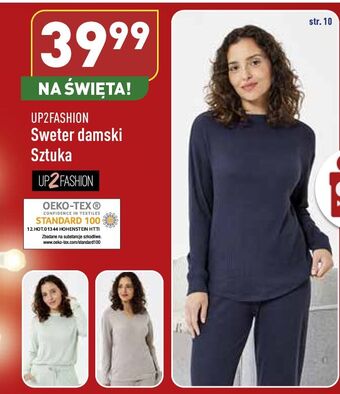 ALDI Sweter damski up2fashion oferta