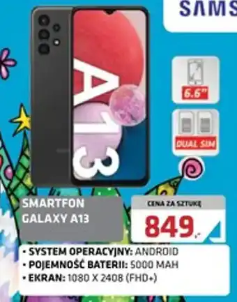 Alsen Samsung Galaxy A13 Smartfon oferta