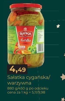 E.Leclerc Sałatka cygańska wiodąca marka rustica oferta