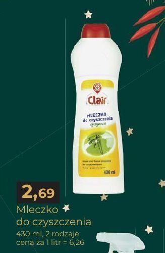 E.Leclerc Mleczko do czyszczenia cytryna wiodąca marka clair oferta