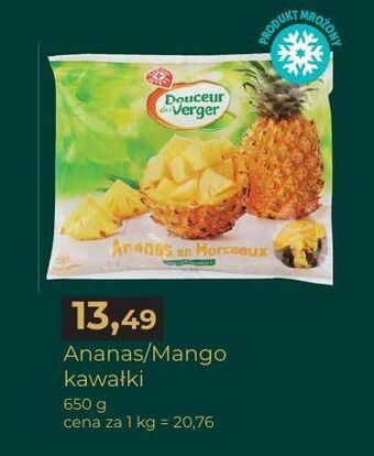 E.Leclerc Ananas kawałki wiodąca marka douceur du verger oferta