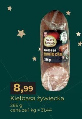 E.Leclerc Kiełbasa zywiecka wiodąca marka nasze specjały oferta