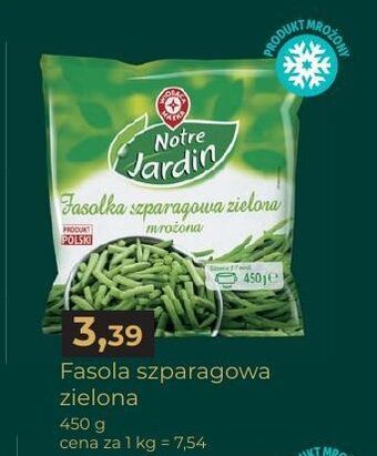 E.Leclerc Fasolka szparagowa zielona wiodąca marka notre jardin oferta