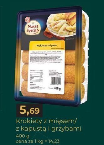 E.Leclerc Krokiety z mięsem wiodąca marka nasze specjały oferta