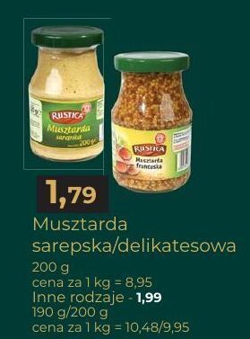 E.Leclerc Musztarda sarepska wiodąca marka rustica oferta