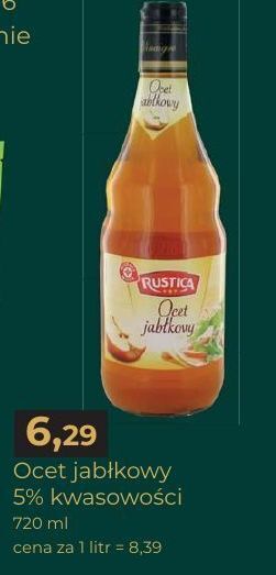 E.Leclerc Ocet jabłkowy wiodąca marka rustica oferta