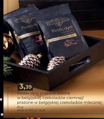 E.Leclerc Pestki dyni prażone w mlecznej czekoladzie kwintesencja smaku oferta