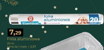 E.Leclerc Folia aluminiowa 20 m wiodąca marka elembal oferta