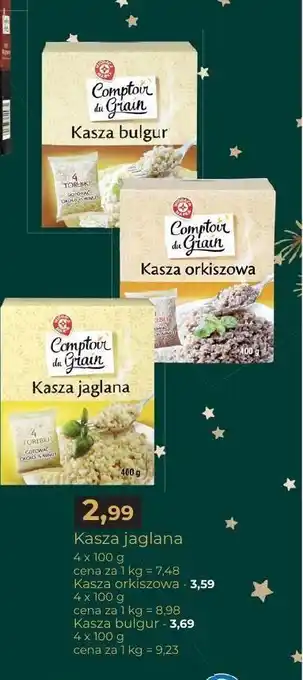 E.Leclerc Kasza bulgur wiodąca marka comptoir de grain oferta