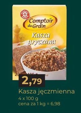 E.Leclerc Kasza jęczmienna wiodąca marka comptoir de grain oferta