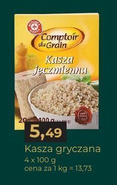 E.Leclerc Kasza jęczmienna wiodąca marka comptoir de grain oferta