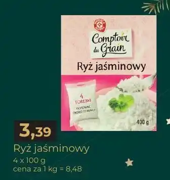 E.Leclerc Ryż jaśminowy wiodąca marka comptoir de grain oferta