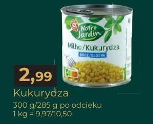 E.Leclerc Kukurydza konserwowa wiodąca marka notre jardin oferta