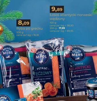 E.Leclerc Pstrąg tęczowy wędzony plastry wiodąca marka ronde des mers oferta