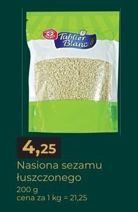 E.Leclerc Nasiona sezamu wiodąca marka tablier blanc oferta