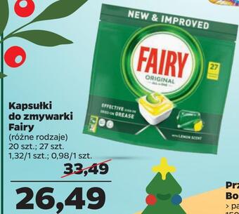 Netto Kapsułki do zmywarki fairy oferta