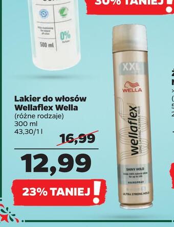Netto Lakier do włosów wellaflex wella oferta