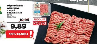 Netto Mięso mielone wieprzowe z szynki sztuka mięsa oferta