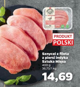 Netto Sznycel z fileta z piersi indyka sztuka mięsa oferta