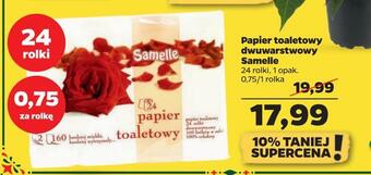 Netto Papier toaletowy dwuwarstwowy samelle oferta