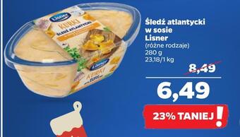 Netto Śledź atlantycki w sosie lisner oferta