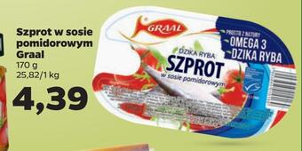 Netto Szprot w sosie pomidorowym graal oferta