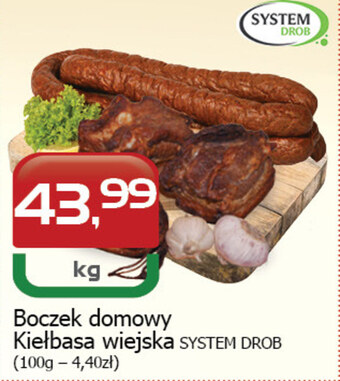 Boczek system drob
