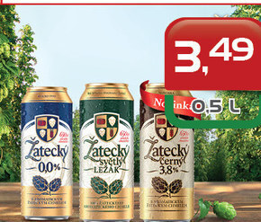 Malinka Market Žatecký světlý ležák piwo jasne pełne 500 ml oferta