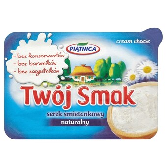 Prim Market Piątnica twój smak serek śmietankowy naturalny 200 g oferta