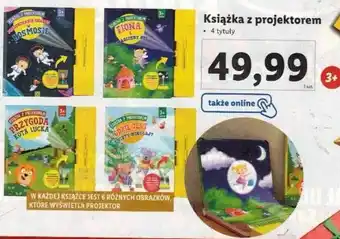 Lidl Książka z projektorem 4 tytuły oferta