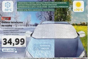 Lidl Ultimate Speed Osłona termiczna na szybę oferta