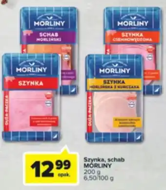 Carrefour Morliny Szynka, schab 200g oferta