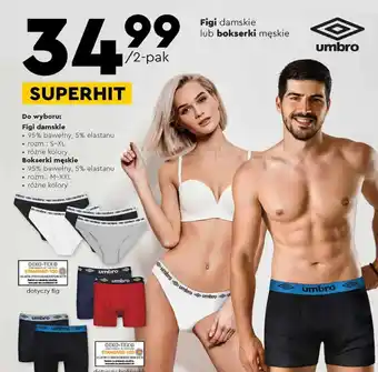 Biedronka Figi damskie s-xl umbro oferta