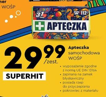 Biedronka Apteczka samochodowa wośp oferta