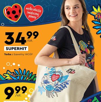 Biedronka Torba bawełniana wośp oferta