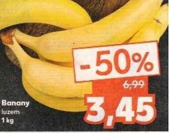 Kaufland Banany luzem 1kg oferta