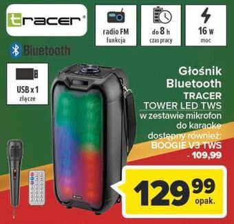 Carrefour Głośnik tower 38 cm tracer oferta