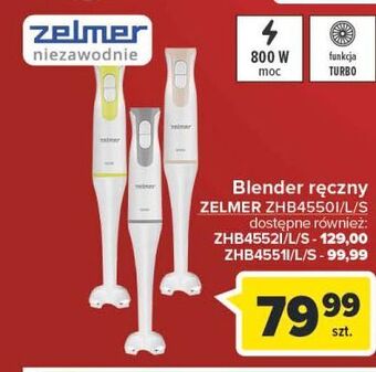 Carrefour Blender zhb4552s zelmer oferta