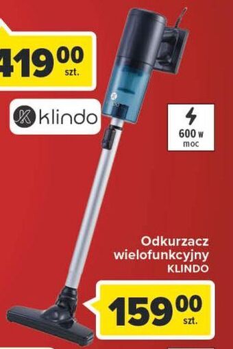 Carrefour Odkurzacz pionowy kvcm296-21 klindo oferta