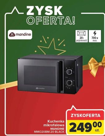 Carrefour Kuchenka mikrofalowa mmo20bm-20 mandine oferta