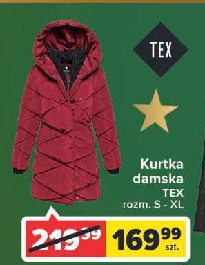 Carrefour Kurtka damska s-xl tex oferta