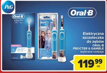 Carrefour Szczoteczka do zębów sensitive ultra thin d100.413.1 oral-b vitality 100 oferta