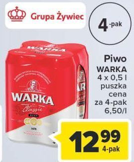 Carrefour Piwo warka oferta